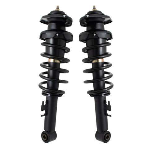 02-06 Mini Cooper Rear Complete Shock & Spring Assembly Pair