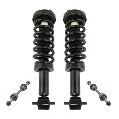 2014 Ford F150 2WD Front Loaded Strut & Sway Link Kit (4pc)