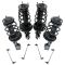 07-11 Toyota Camry Front & Rear Strut & Spring Assemblies w/ Sway Bar Links (8pc