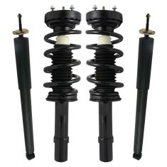 12-17 300, Charger 3.6L AWD Front & Rear Loaded Strut & Shock Kit (4pc)