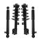 13-14 Hyundai Santa Fe, Sport FWD Front Complete Strut & Rear Shock Absorber Kit