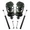 11-17 Nissan Juke Front Complete Strut & Rear Shock Absorber Kit w/ Links (6pc)