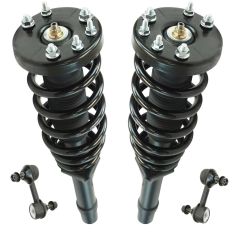 08-12 Honda Accord EX; 09-12 Acura TSX Front Strut & Spring Assembly Pair w/ Links (4pc)