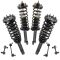 08-12 Honda Accord 2.4L Front & Rear Strut & Spring Assembly Set w/ Links (8pc)