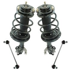 12-17 Toyota Camry (exc SE) Front Loaded Struts & Spring Assemblies w Links 4pc