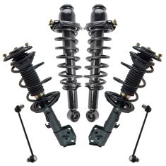 11-13 Toyota Corolla 1.8L Front & Rear Strut & Spring Assembly w/ Links (6pc)