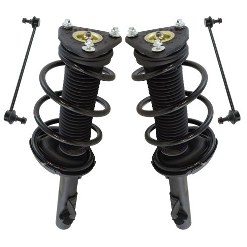 13-16 Ford Escape Front Complete Strut & Spring Assembly w Links 4pc