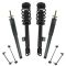 12-14 Dodge Challenger, Charger RWD SXT 3.6L Front & Rear Complete Strut Shock w Links Kit (8pc)