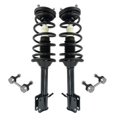 06-08 Subaru Forester (exc self level) Rear Complete Strut & Spring Assembly w L