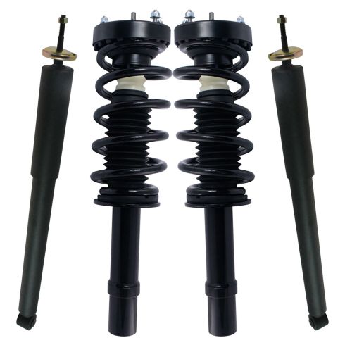11-18 Charger; 12-16 300 5.7L AWD Front & Rear Loaded Strut & Shock Kit (4pc)