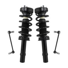 11-18 Charger; 12-16 300 5.7L AWD Front Shock & Spring Assembly w Links Kit (4pc