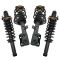 11-17 Jeep Compass FWD Front & Rear Complete Strut & Spring Assembly Kit (4pc)