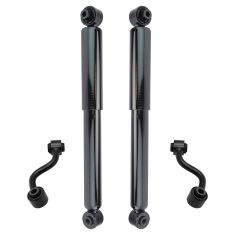 08-17 Nissan Rogue; 14-15 Select Rear Shock Absorber w/ Links Kit (4pc)