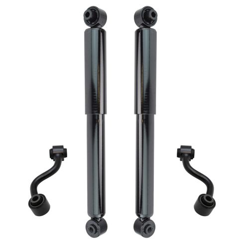 08-17 Nissan Rogue; 14-15 Select Rear Shock Absorber w/ Links Kit (4pc)