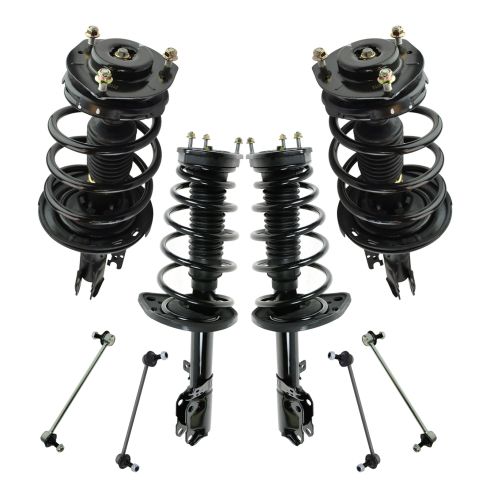 2010-12 Lexus ES350 Front & Rear Strut & Spring Assembly 8 Piece Set