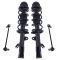 12-13 Nissan Versa Sedan Front Complete Strut & Spring Assembly w/ Links Kit (4p