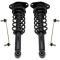 02-06 Mini Cooper Rear Complete Shock & Spring Assembly w/ Links Kit (4pc)