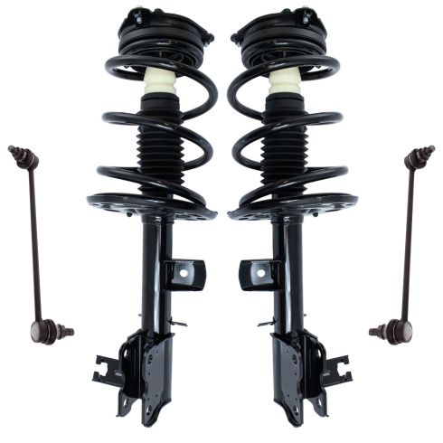 09-14 Nissan Murano Front Complete Struts w Links Kit (4pc)
