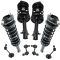 10-12 Subaru Outback Front & Rear Strut & Spring Assembly w/ Links Kit (8pc)