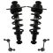 11-15 Chevrolet Camaro V6 Rear Strut & Spring Assembly w/ Links Kit (4pc)