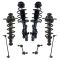 10-12 Chevy Camaro 3.6L Front & Rear Strut & Spring Assembly w/ Links Kit (8pc)