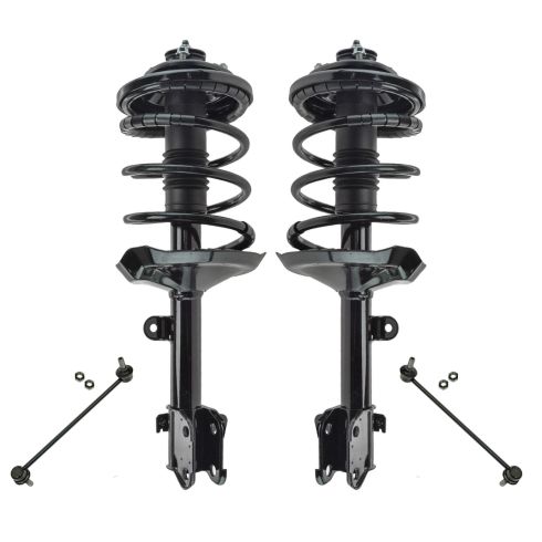 06 Acura MDX Front Strut & Spring Assembly w/ Links Kit (4pc)