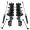 11-12 Cruze; 12 Verano Frt Rear Loaded Strut & Shock Absorber w Links Kit (6pc)