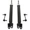 10-18 Ford Flex; 10-16 Lincoln MKT Rear Shock Absorber w/ Links Kit (4pc)