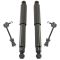 07-09 Equinox, Torrent, XL-7; 08-10 Vue Rear Shock Absorber w/ Links Kit 4pc