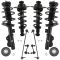 13-15 Chevrolet Camaro 3.6L Front & Rear Loaded & Spring Assembly w/ Links 8pc