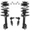 99-02 Nissan Quest Front Strut & Spring Assembly w/ Links Kit 4pc