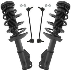 10-12 Buick Lacrosse Front Complete Strut & Spring Assembly w/ Links 4pc