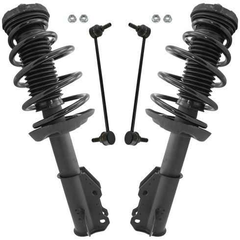 10-12 Buick Lacrosse Front Complete Strut & Spring Assembly w/ Links 4pc