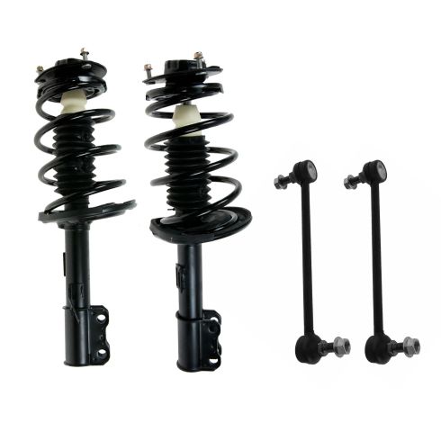 04-06 Toyota Camry 2.4L Front Strut & Spring Assy w/ Links Kit 4pc