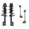 10-13 Kia Soul Front Strut & Spring Assembly w/ Links Kit 4pc