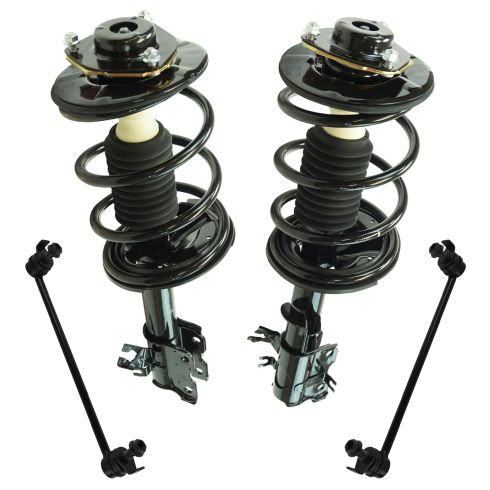 TRQ Front Complete Loaded Strut & Spring Assembly Pair 2pc for FX34 FX45 New