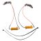 Front Rear Bypass Shock Absorber Pair