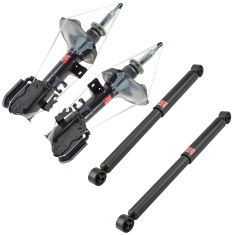 00-04 Pathfinder; 00-03 QX4 4WD Front & Rear Shock Excel-G Kit (KYB)