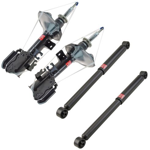 4-KYB Excel-G Struts Shocks 2-Front & 2-Rear for QX4 Pathfinder NEW