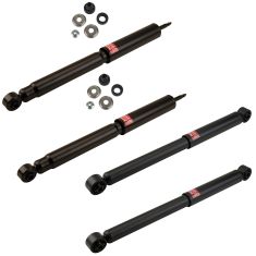 94-01 Ram 1500; Ram 2500 4WD Front & Rear Shock Set of 4 Excel-G (KYB)