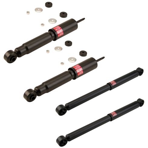 94-01 Ram 1500 2500 3500 2WD Front & Rear Shock Set of 4 Excel-G (KYB)