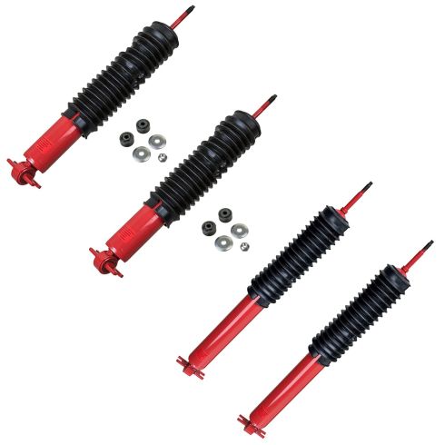 99-07 Chevy GMC 1500 Pickup 2WD Front & Rear Shock Set of 4 MonoMax (KYB)
