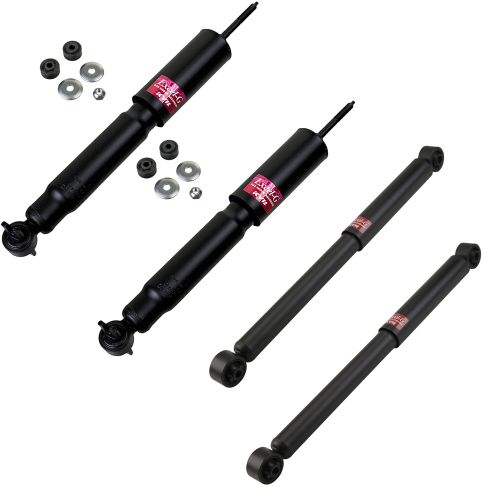 99-07 Chevy GMC 1500 Pickup 2WD Front & Rear Shock Set of 4 Excel-G (KYB)