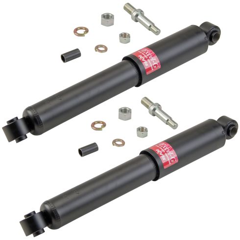 63-91 Chevy GMC Pickup Van SUV 2WD Front Shock Absorbr Pair Excel-G (KYB)