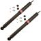 78-93 Ford Mustang Fairmont; Mercury Carpri Rear Shock Pair Excel-G (KYB)