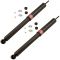 87-93 Ford Mustang 5.0L Front & Rear Shock Strut Set of 4 Excel-G (KYB)