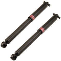 82-05 Chevy GMC Olds Midsize SUV Pickup Rear Shock Pair Excel-G (KYB)