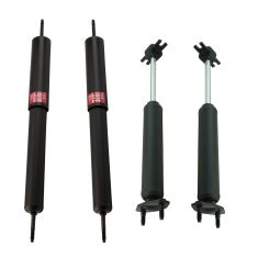 64-70 Ford Mustang; 67-70 Mercury Cougar Front & Rear Shock Absorber Kit (Set of 4) (KYB Excel-G)