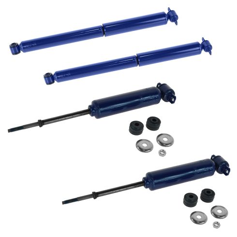 94-05 GM Mid Size SUV, PU; 96-00 Hombre w/2WD Front & Rear Shock Kit (Set of 4) (Monroe-Matic Plus)