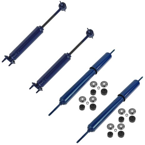 65-70 Ford Mustang Front & Rear Shock Absorber Kit (Set of 4) (Monroe Matic-Plus)